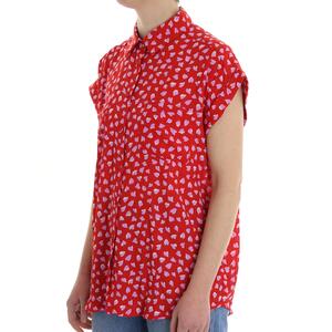 CAMICIA CUORI ROSSO